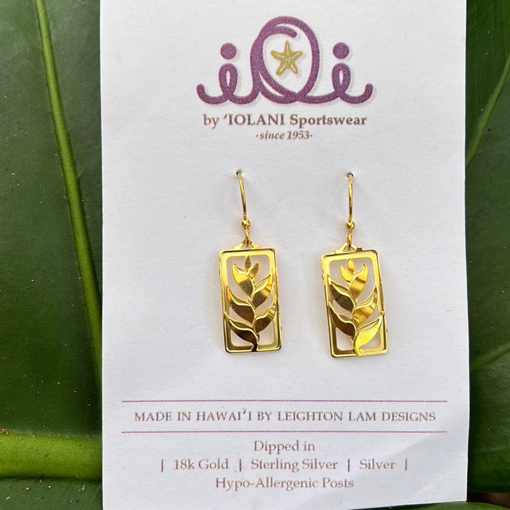 Leighton Lam Designs Heliconia Earrings